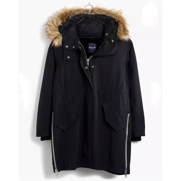 Madewell Side-Zip Field Parka - Picture 1 of 6